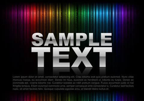 Rainbow template 스톡 일러스트