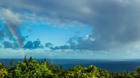 Rainbow Time Lapse Stock Footage 53369214