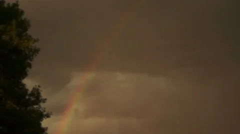 Rainbow Timelapse Stock Footage 40343444