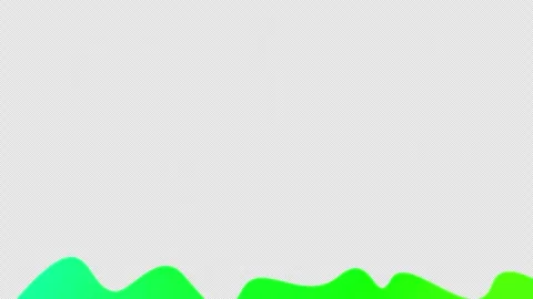 Rainbow transition with flowing liquid on a black screen. Stock Footage 248825339