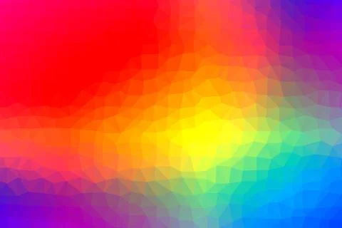 Rainbow triangle gradient Stock Illustration