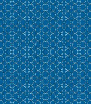 Rainbow tropical neon repeating geometric background in deep ocean, hot magenta, Stock Illustration