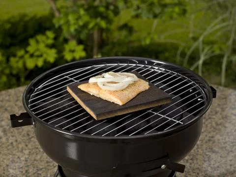 Rainbow  trout grill Foto stock