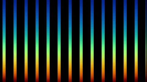 Rainbow Vertical Stripes Stock Footage 340305502