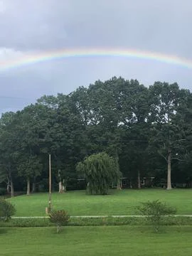 Rainbow view Stock Photos