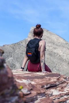 Rainbow Views. Stock Photos