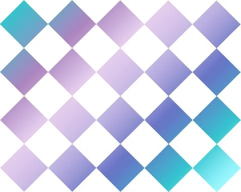 Rainbow Violet Blue Gradient Diamond Background Stock Illustration
