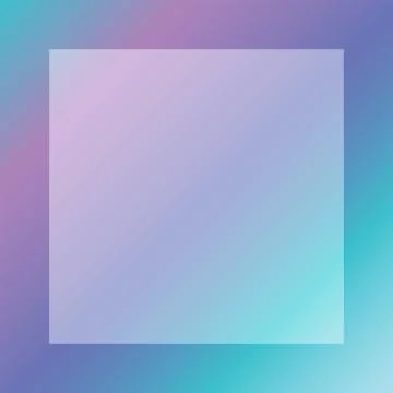 Rainbow Violet Blue Gradient Square Banner Background Stock Illustration