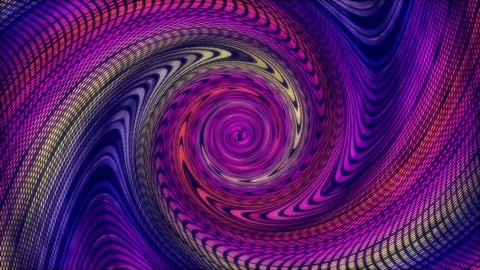 Rainbow Vortex Psychedelic Motion Background Stock Footage 119657328