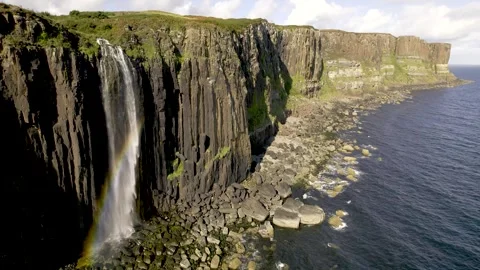 Rainbow waterfall 2 Stock Footage 263152026