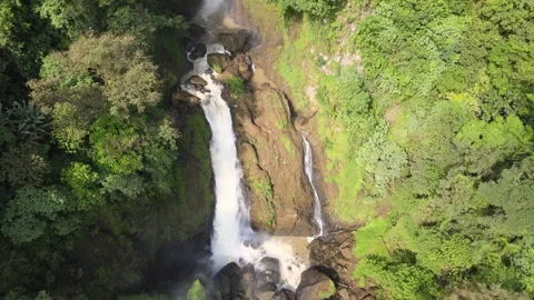 Rainbow in Waterfall Stock Footage 152500405