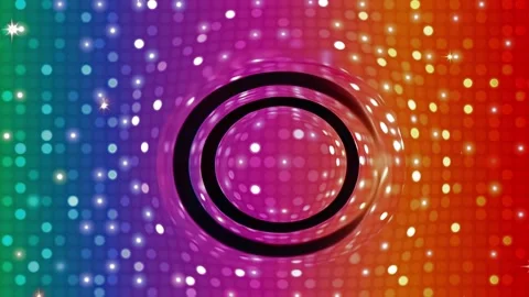 Rainbow Wave Animation with Dynamic Effect Stock Footage 311172682