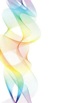 Rainbow weave Subtle rainbow background with copyspace Copyright: xZoonar.... Foto stock