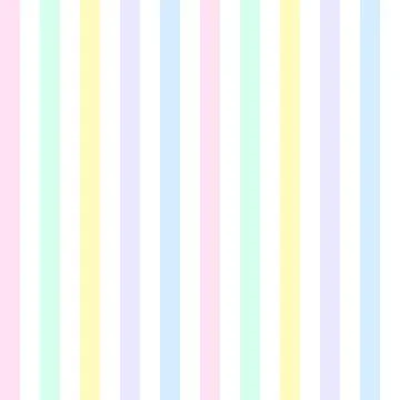 Rainbow white stripes seamless pattern. Vector illustration.	 Stock Illustration
