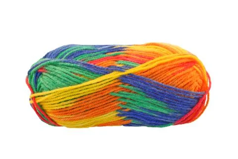 Rainbow Wool Multicolor Concept Stock Photos