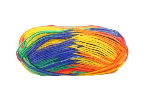 Rainbow Wool 库存照片