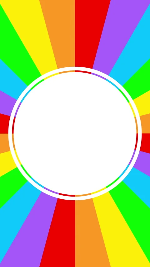 Rainbowbackgroundvertical Stock Footage 276653716