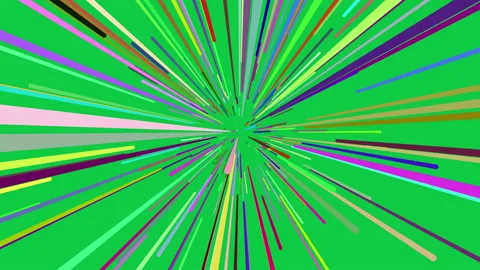 Rainbowbeam greenscreen Stock Footage 137133437