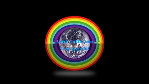 Rainbown nobackground Stock Footage 127815748