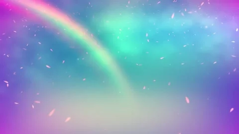 Rainbows Ambient Fallings Leaves Classics  Motions Backgrounds Stock Footage 267658056