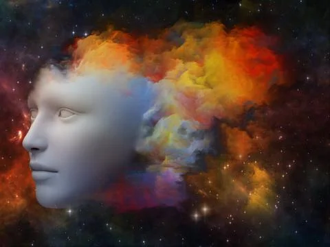 Rainbows of the Mind Illustrazione stock