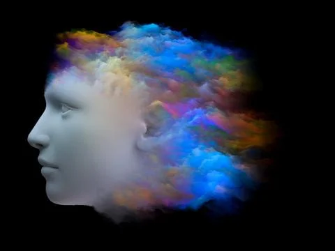 Rainbows of the Mind Stock Illustration