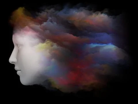 Rainbows of the Mind Stock Illustration