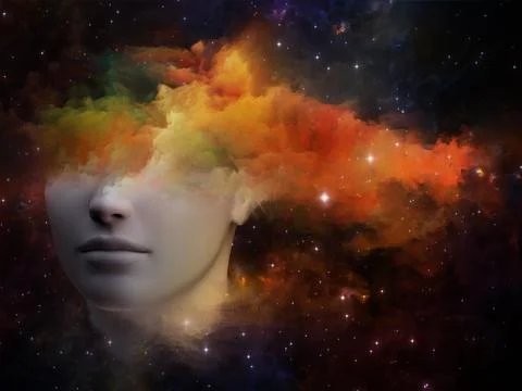 Rainbows of the Mind Stockillustratie