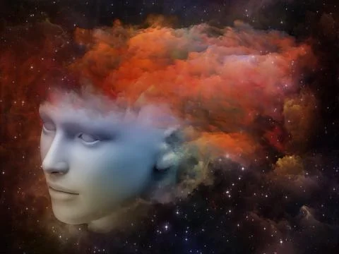 Rainbows of the Mind Stock Illustration