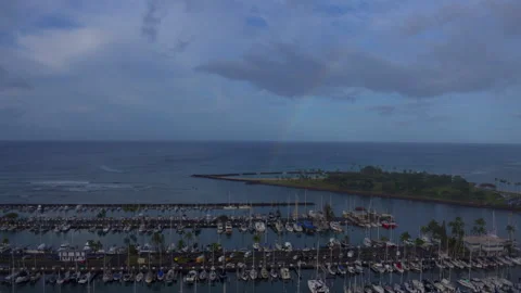 Rainbows at the prince Video stock 150400140