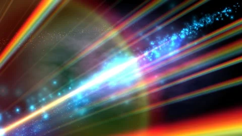 Rainbows Ray's  Spaces Motions Backgrounds Stockbeeldmateriaal 267657916