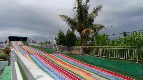 Rainbowslide Stock Footage 322088074