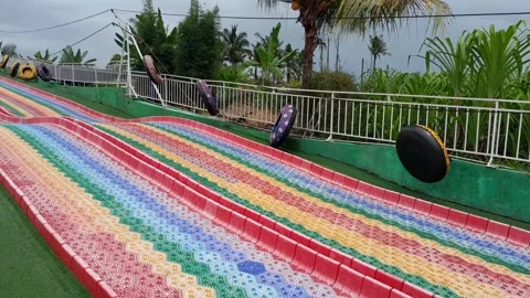 Rainbowslide Stock Footage 322088153
