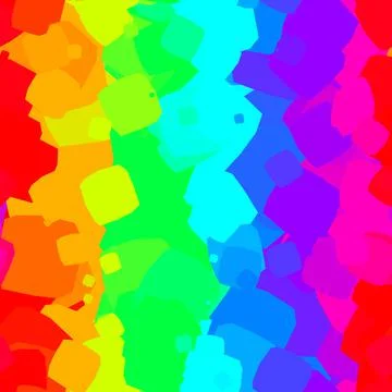 RainbowSquares 02 Stock Illustration