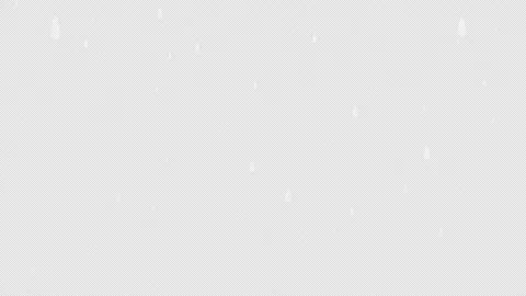 Raindrop animation (white, transparent background) Stock Footage 311143963