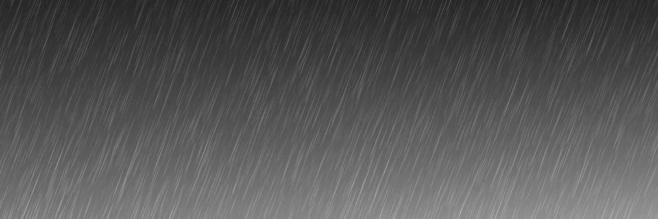Raindrop effect, rain overlay on dark background, realistic rain streaks at Stock Illustration