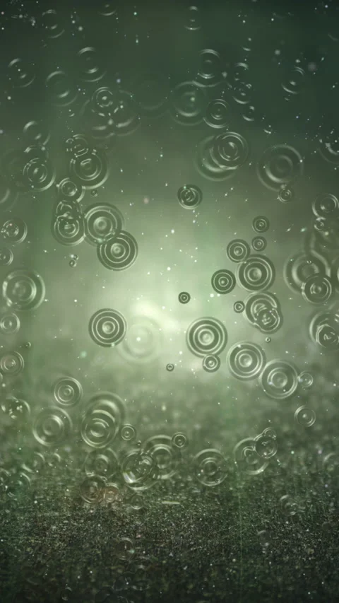 Raindrop on the floor Abstract animated background Video stock 292113406
