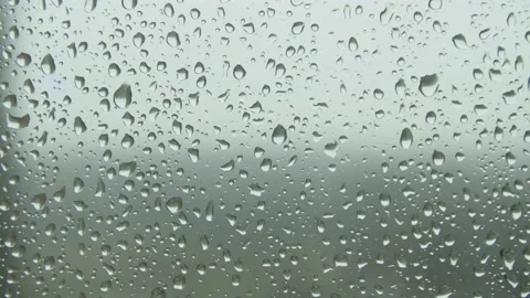Raindrop moves on the windows timelapse shot Stock Footage 223760043