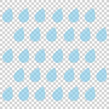 Raindrop pattern background Ilustração Stock