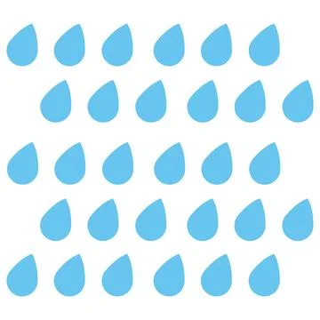 Raindrop pattern background Stock Illustration