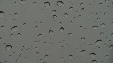 Raindrop streams past right of window 스톡 동영상 52118367