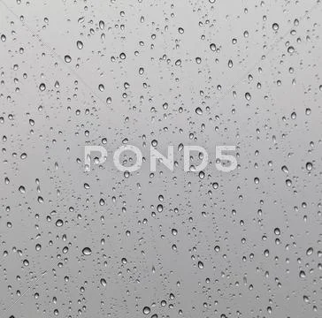 Raindrop on window Stock Photos