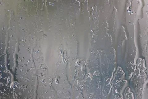 Raindrop on window Stock Photos