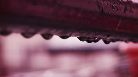 RainDrops 29.976fps Stock Footage 21544342