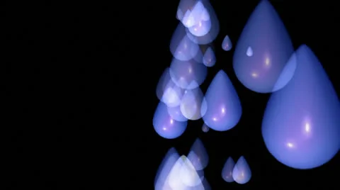 Raindrops 3 Video stock 22677239