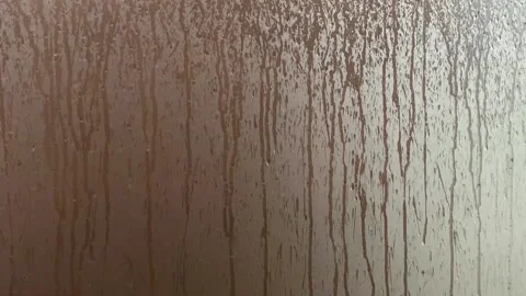 Raindrops against the window Stock Footage 232350309