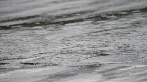 Raindrops on the asphalt Stock Footage 143963882