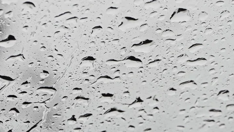 Raindrops on the bright window Video stock 123272796