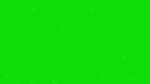 Raindrops drizzling animated raindrops green screen 4k looping Stock Footage 290764849