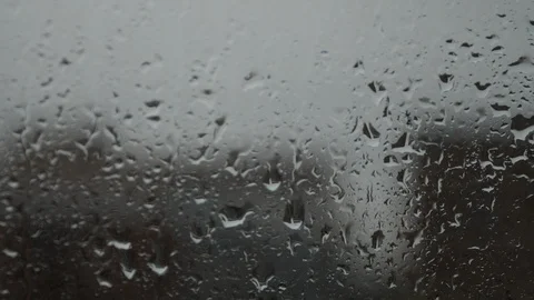 Raindrops on the Stock Footage 96392283